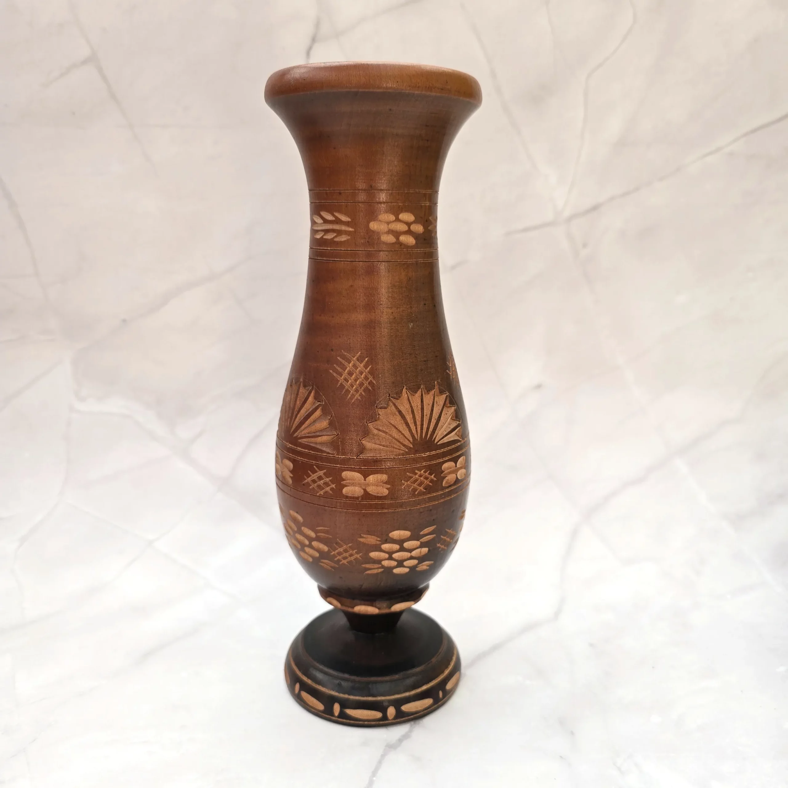 Houten Vaas