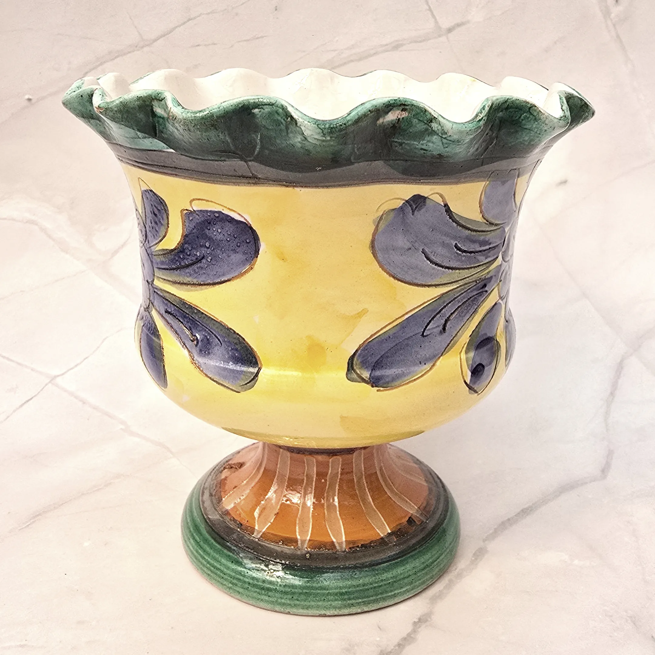 Italiaanse pot met bloemen - Afbeelding 2