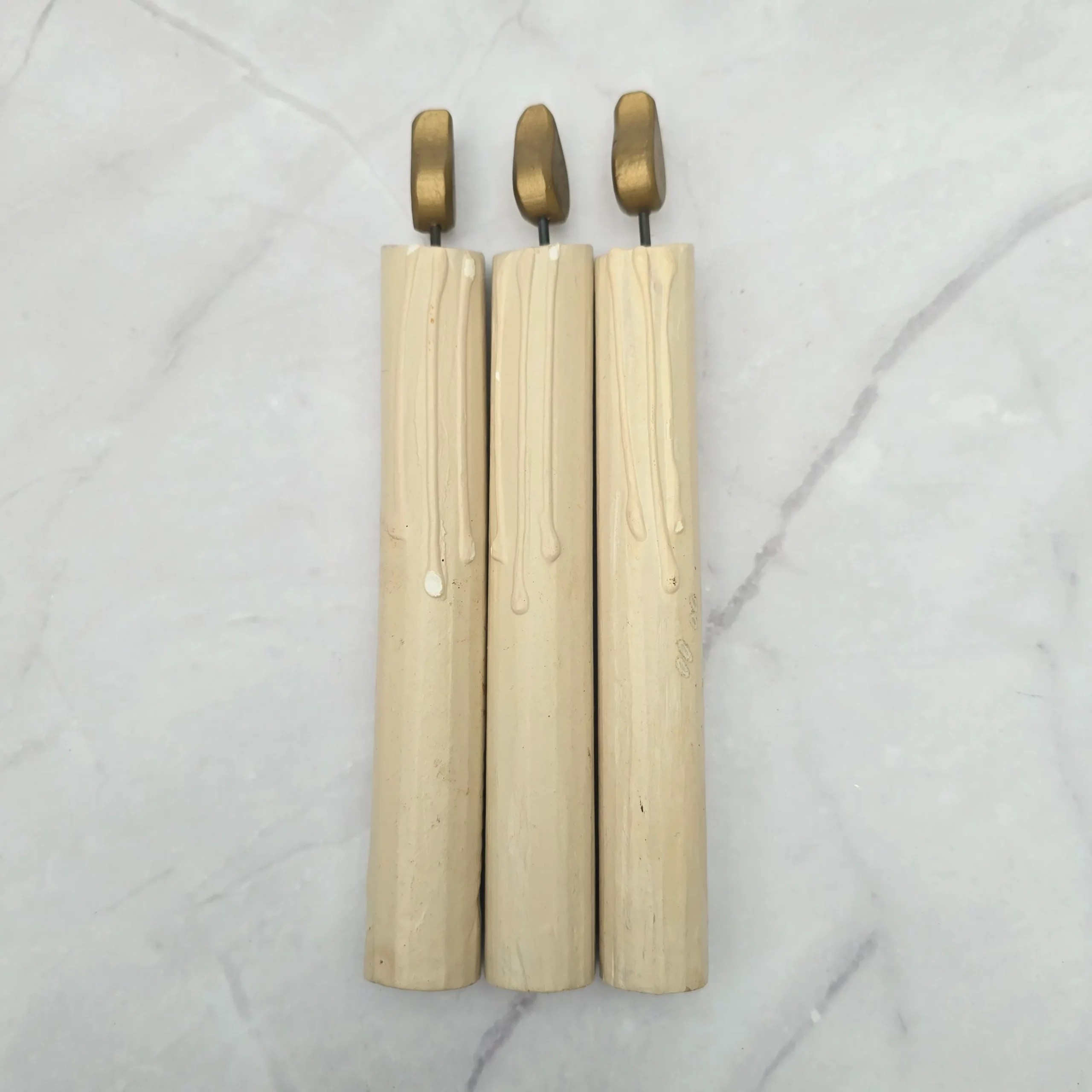 Houten kaarsen - Afbeelding 4