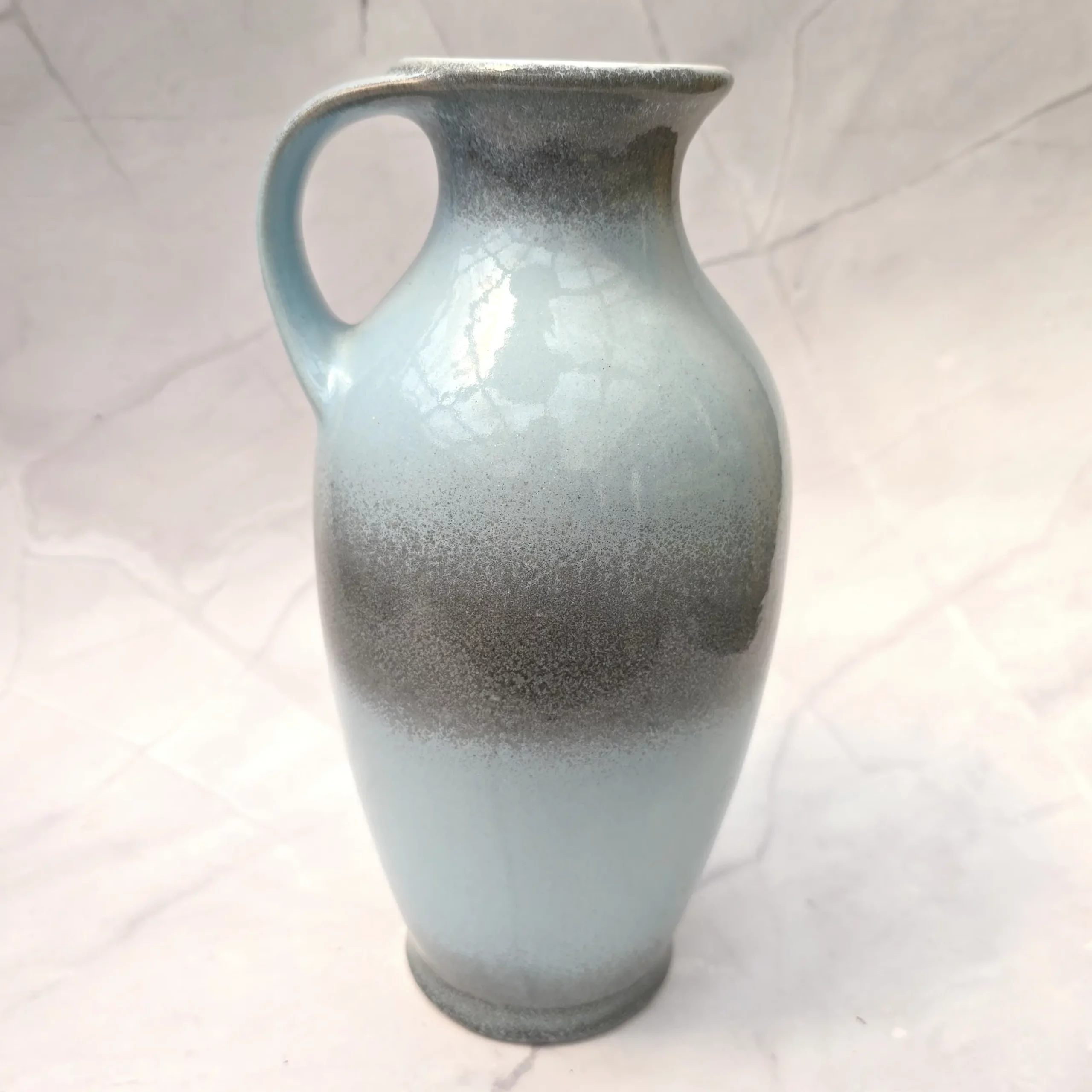West Germany vaas blauw