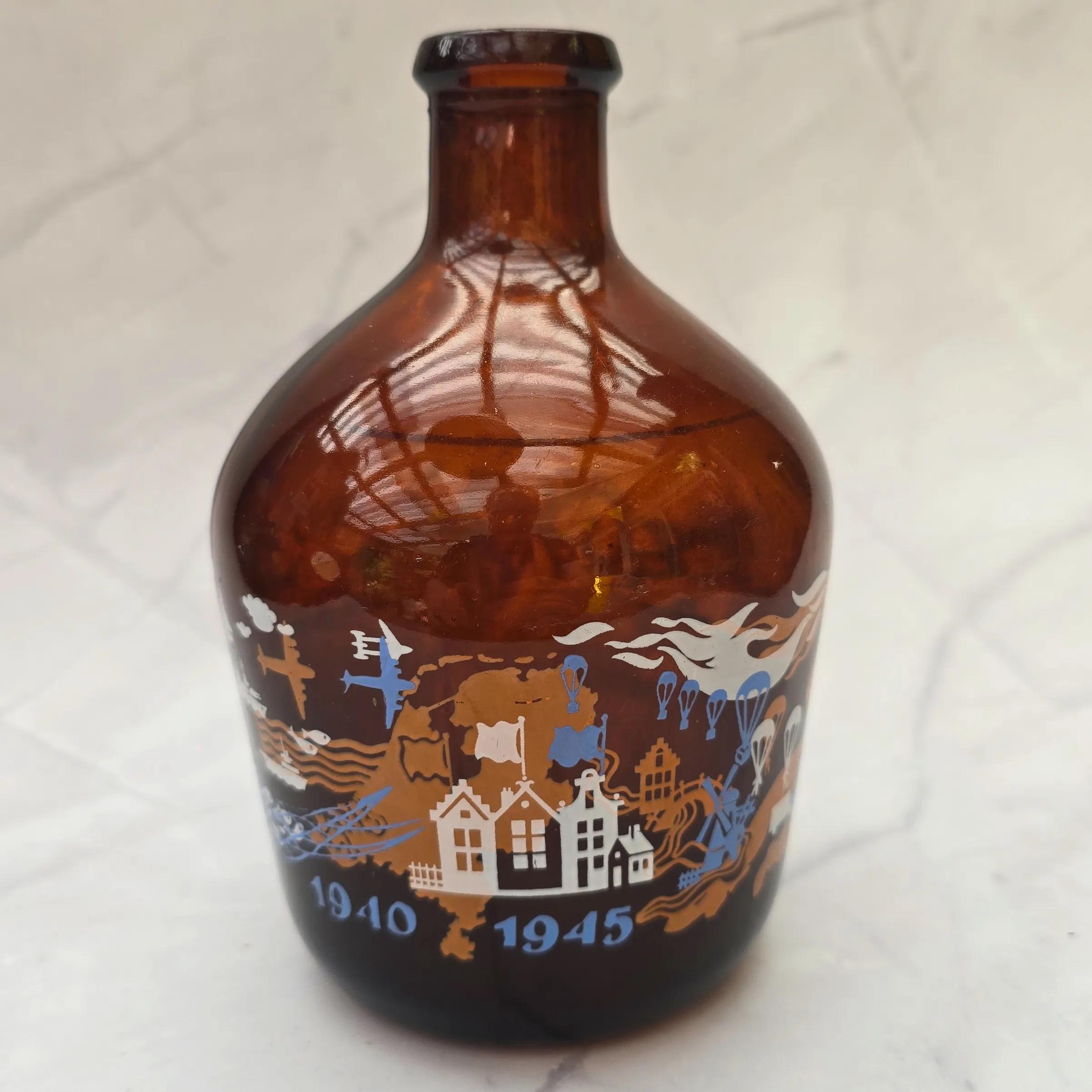 Glazen fles 1940-1945