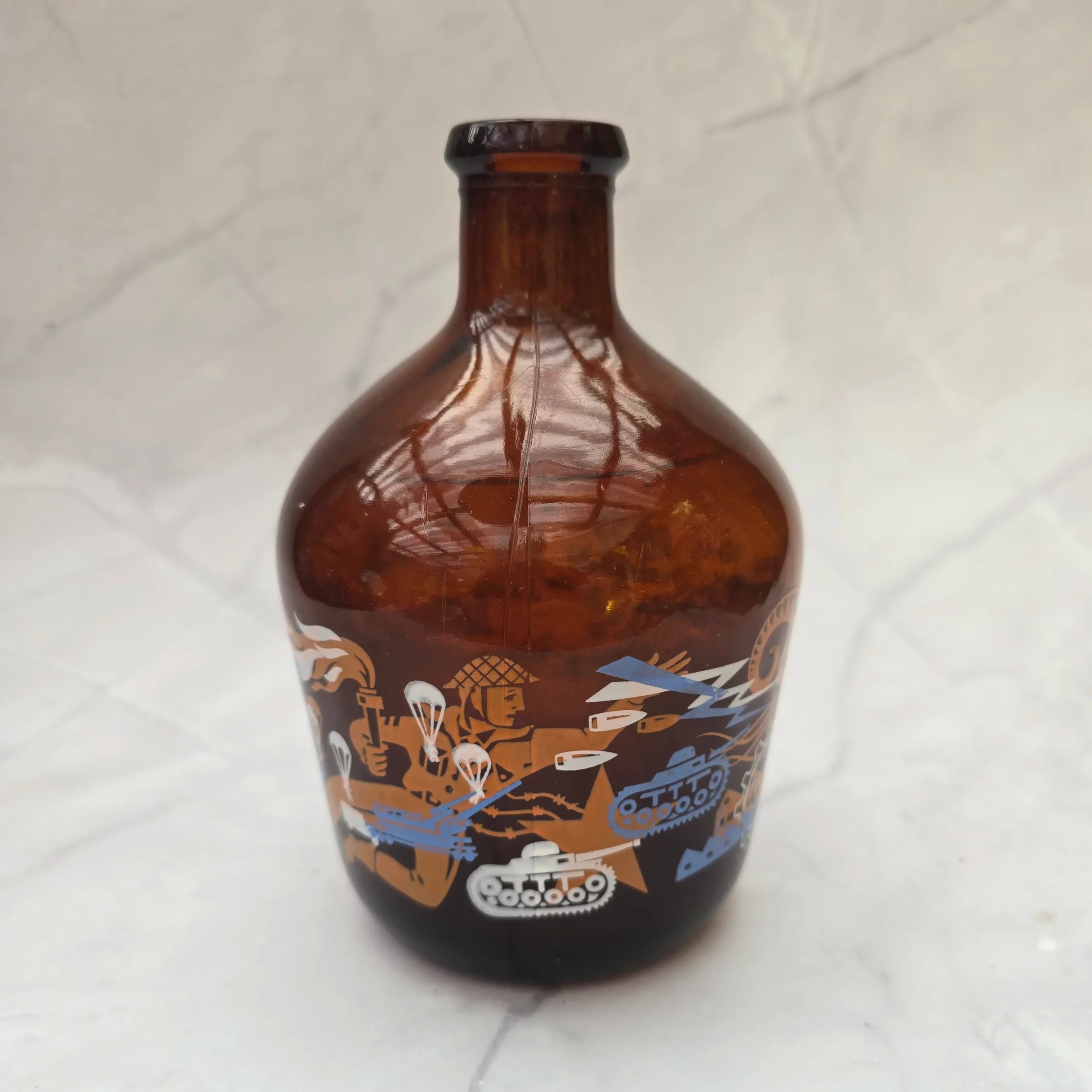 Glazen fles 1940-1945 - Afbeelding 3
