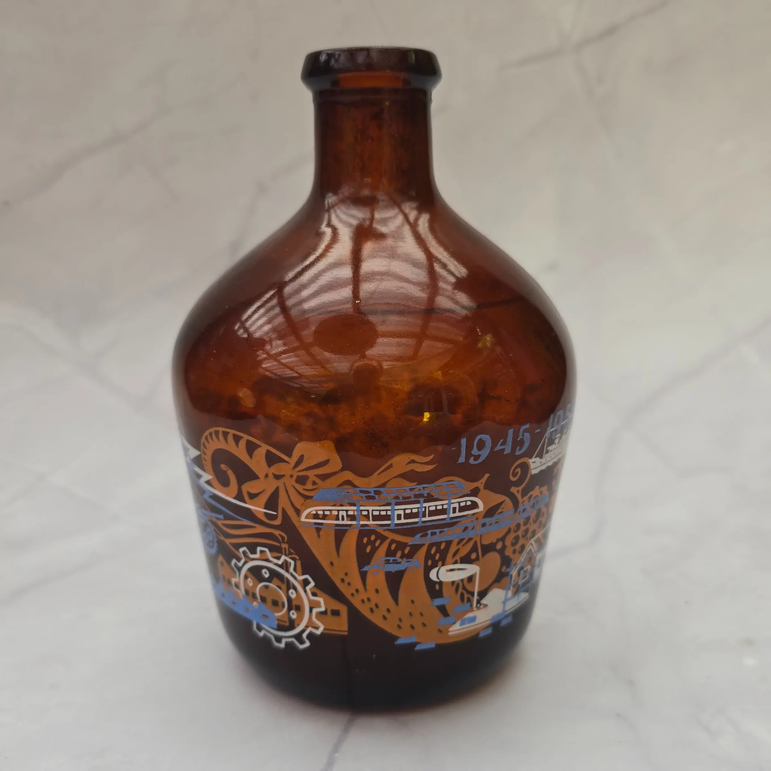 Glazen fles 1940-1945 - Afbeelding 2