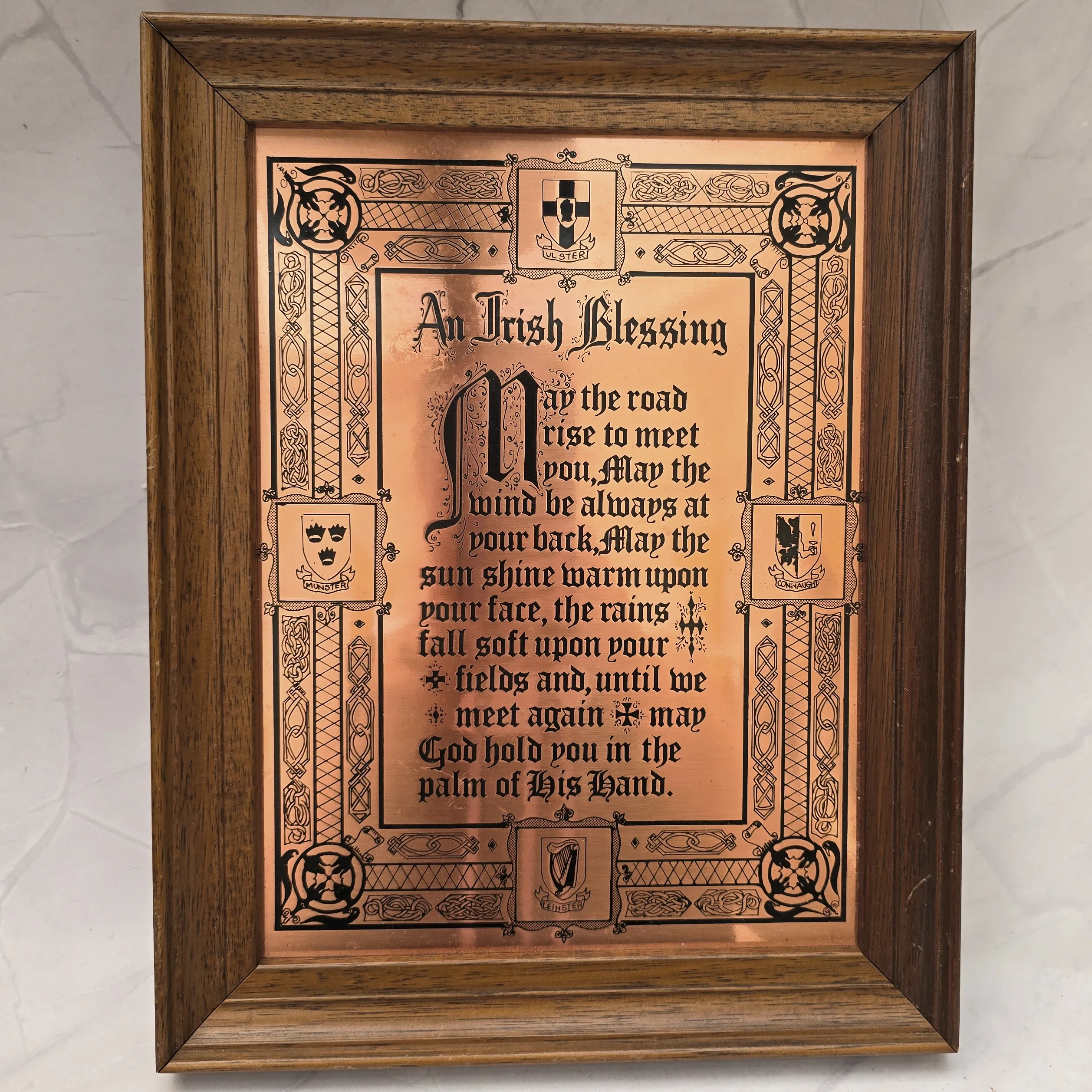 Schilderij Irish blessing