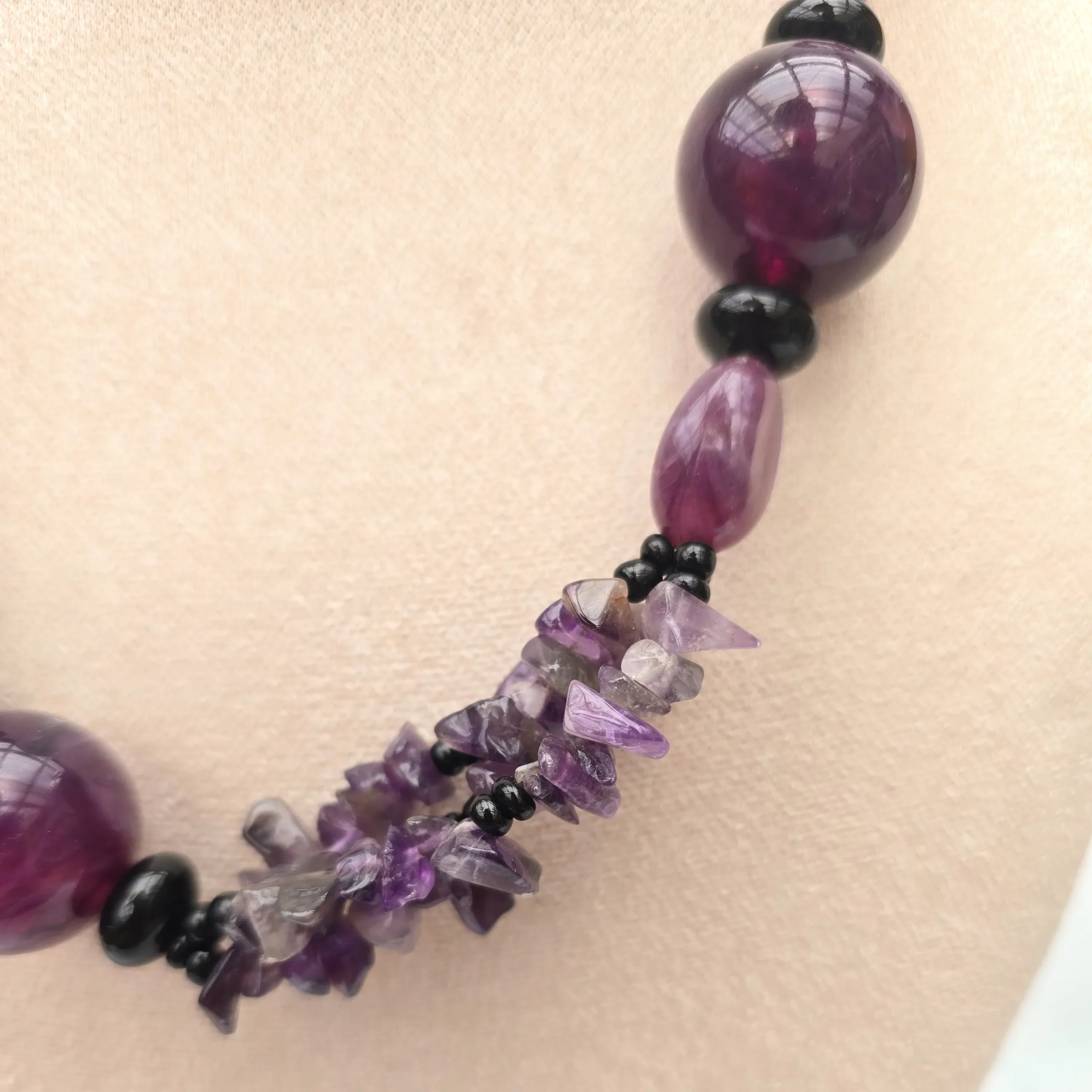 Ketting Amethist - Afbeelding 2